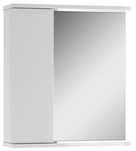 Шкаф-зеркало Айсберг Промо 55 белый DP2607HZ