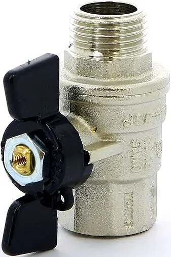 Кран шаровый ½&quot;в x ½&quot;н Bugatti Oregon 03070060