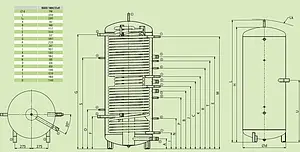 Буферная емкость Drazice NADO 1000/35 v9 121780333, 2