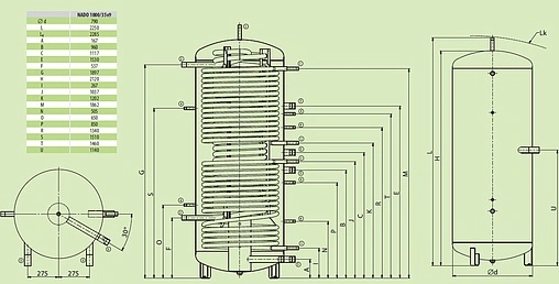 Буферная емкость Drazice NADO 1000/35 v9 121780333