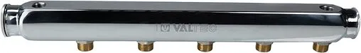 Коллектор распределительный проходной 2 отвода 1½&quot;в/в x ¾&quot;н Valtec VTc.510.SL.080502
