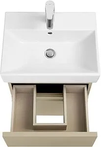 Тумба-умывальник подвесная Roca Oleta 50 капучино A857638515+3274C300Y Тумба-умывальник подвесная Roca Oleta 50 капучино A857638515+3274C300Y, 5