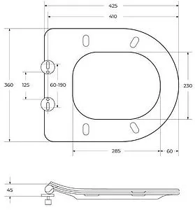 Комплект 5 в 1 BelBagno Loto BB070CHR/SC/BB026/BB041CR с кнопкой хром глянцевый Комплект 5 в 1 BelBagno Loto BB070CHR/SC/BB026/BB041CR с кнопкой хром глянцевый, 3