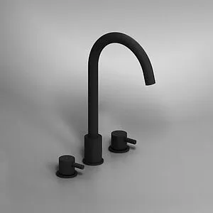 Смеситель для раковины Damixa Scandinavian Pure чёрный матовый 360200300 Смеситель для раковины Damixa Scandinavian Pure чёрный матовый 360200300, 3