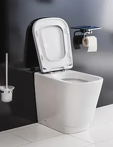 Унитаз приставной BelBagno Romina белый BB121CB, 4