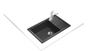 Мойка кухонная Teka Stone 60 S-TG 1B 1D тёмно-серый 115330034 Мойка кухонная Teka Stone 60 S-TG 1B 1D тёмно-серый 115330034, 4