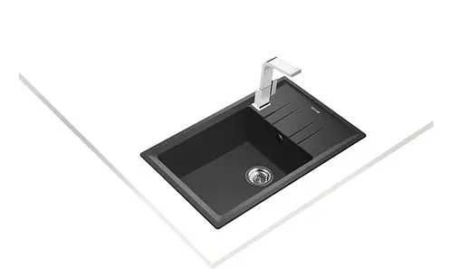 Мойка кухонная Teka Stone 60 S-TG 1B 1D тёмно-серый 115330034