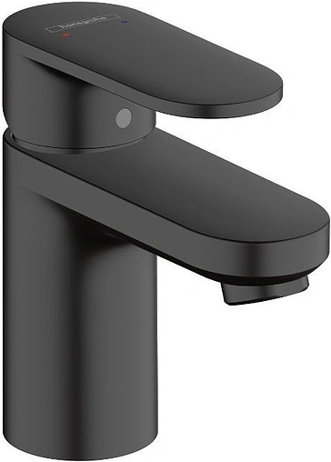 Смеситель для раковины Hansgrohe Vernis Blend 70 чёрный матовый 71550670