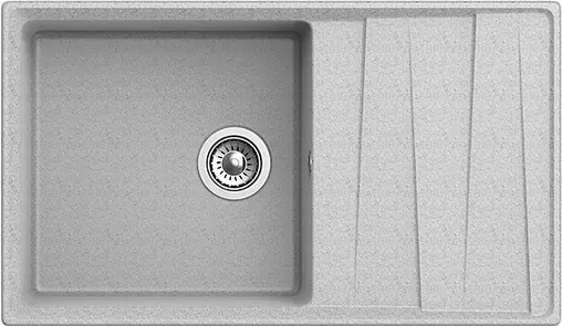Мойка кухонная GranFest Level LV-860L серый