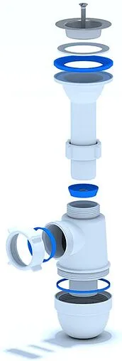 Сифон бутылочный для мойки Ани Пласт C0500 Сифон бутылочный для мойки Ани Пласт C0500