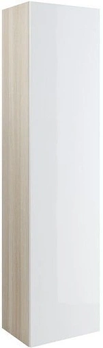 Шкаф-пенал подвесной Cersanit Smart 45 ясень/белый B-SL-SMA/Wh