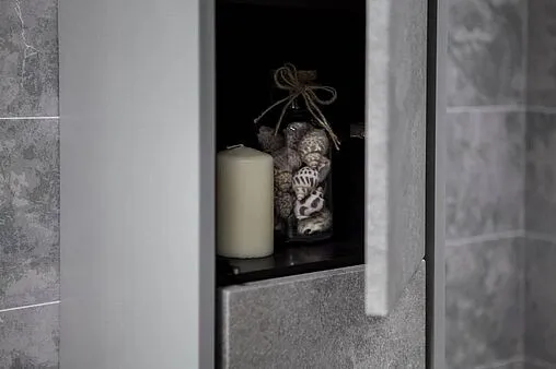 Шкаф-пенал подвесной Aquaton Уэльс 30 авеллино грей 1A208103WAC30