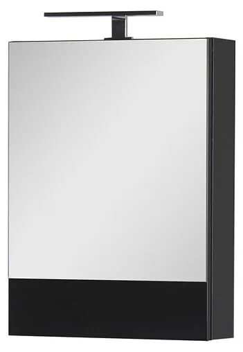 Шкаф-зеркало Aquanet Нота 50 камерино  чёрный 176947
