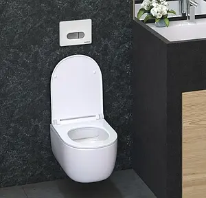 Клавиша смыва для унитаза BERGES Novum D7 040037 кнопки/хром глянцевый, панель/белый глянцевый Клавиша смыва для унитаза BERGES Novum D7 040037 кнопки/хром глянцевый, панель/белый глянцевый, 3