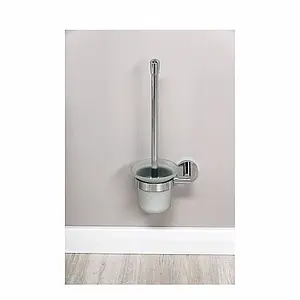 Ёршик для унитаза Aquanet хром 3688 Ёршик для унитаза Aquanet хром 3688, 4