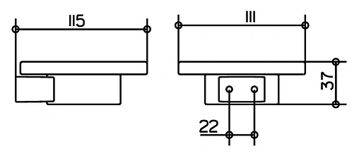 Мыльница Keuco Plan хром 14955019000