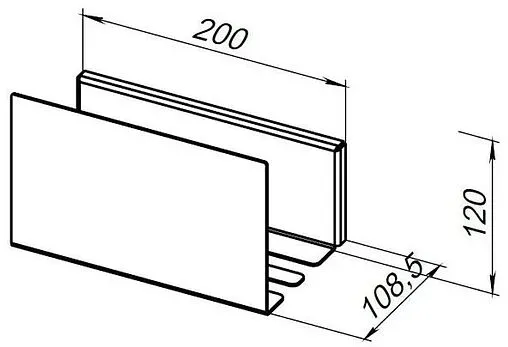 Полка Aquanet Магнум 20 белый матовый 00302229