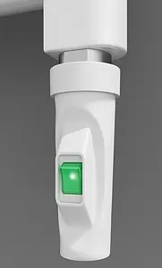 Полотенцесушитель электрический лесенка Atlantic Theola 687x400 Plug NW 250W белый 100020, 3