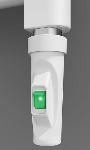 Полотенцесушитель электрический лесенка Atlantic Theola 687x400 Plug NW 250W белый 100020