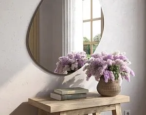 Зеркало с подсветкой Cersanit Eclipse 90x76 64152, 3