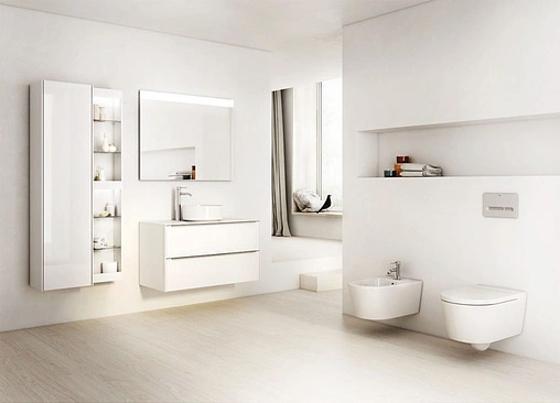 Биде подвесное Roca Inspira Round белый 357525000