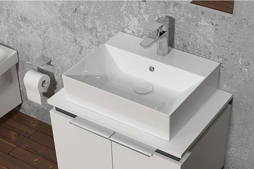 Раковина ISVEA SistemaZ Frame 50 белый 10SF50051