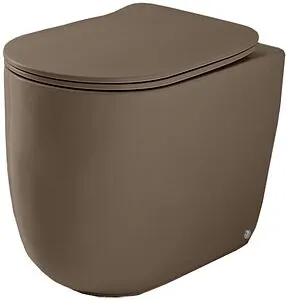 Унитаз приставной безободковый Kerasan Nolita Tornado Bruno matt 531988, 1