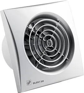 Вентилятор вытяжной Soler & Palau SILENT-200 CHZ SILVER, 3