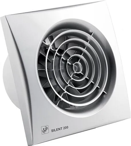 Вентилятор вытяжной Soler &amp; Palau SILENT-200 CHZ SILVER