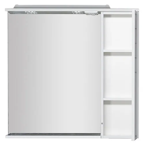 Шкаф-зеркало Aquanet Гретта 90 R белый 00179207