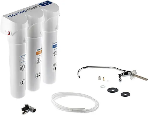 Фильтр под мойку для жесткой воды Гейзер Смарт 11058