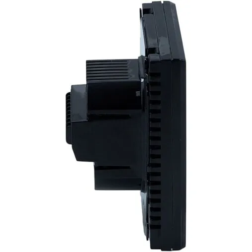 Проводной комнатный терморегулятор Wi-Fi 230В Valtec черный VT.AC712.B.0