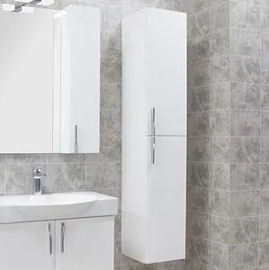 Шкаф-пенал подвесной Aquaton Мэриленд 30 белый 1A199703ME010, 3