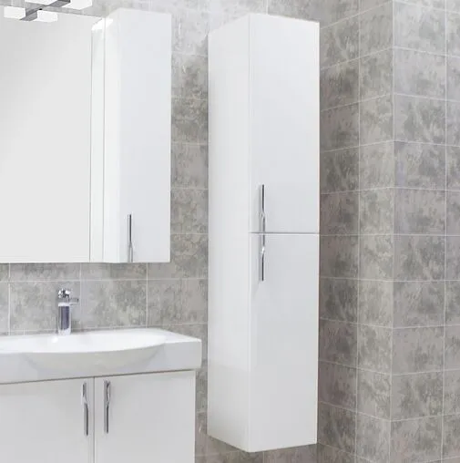 Шкаф-пенал подвесной Aquaton Мэриленд 30 белый 1A199703ME010