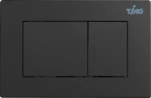 Клавиша смыва для унитаза Timo Reko FP-004MB черный матовый Клавиша смыва для унитаза Timo Reko FP-004MB черный матовый, 1