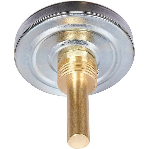 Термометр биметаллический Rommer 63мм 120°С гильза 50мм ½&quot; RIM-0001-635015