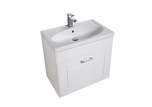 Тумба под умывальник Aquanet Рондо 70 белый 00189155