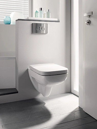 Унитаз подвесной Keramag Renova Nr.1 Comprimo New белый 206145000 Унитаз подвесной Keramag Renova Nr.1 Comprimo New белый 206145000