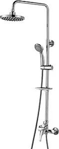 Душевая система со смесителем для душа Rossinka A хром A35-45 Душевая система со смесителем для душа Rossinka A хром A35-45, 1
