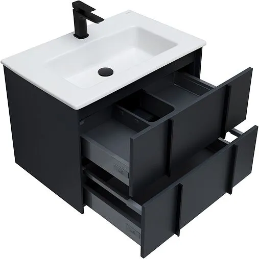 Тумба-умывальник подвесной Allen Brau Reality 70 антрацит 1.32004.AM+