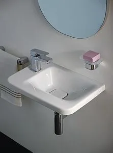 Раковина Ideal Standard Tonic II Guest 45 L белый K087501 Раковина Ideal Standard Tonic II Guest 45 L белый K087501, 3