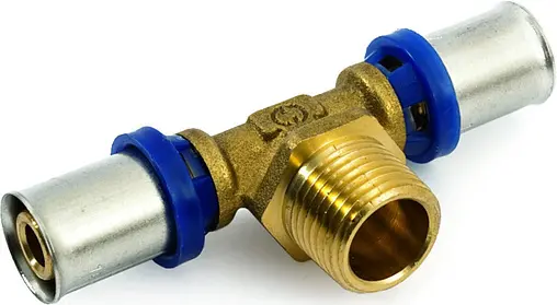 Тройник пресс переходной 20мм x ½&quot;н x 20мм General Fittings 5S0011H042020T