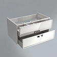Тумба-умывальник подвесная Kerama Marazzi Canaletto 80 белый CN.80+BG.wb.80
