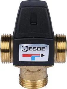 Трехходовой термостатический смесительный клапан 1&quot; +20...+43°С Kvs 1.6 ESBE VTA322 3110 09 00, 3