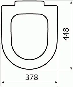 Крышка-сиденье для унитаза с микролифтом Jika Mio белый 8.9271.2.300.000.9 Крышка-сиденье для унитаза с микролифтом Jika Mio белый 8.9271.2.300.000.9, 3