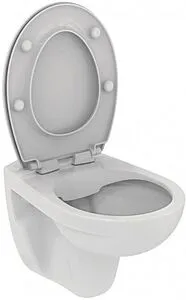 Унитаз подвесной безободковый Ideal Standard Eurovit Rimless белый K881201 Унитаз подвесной безободковый Ideal Standard Eurovit Rimless белый K881201, 4