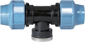 Тройник компрессионный переходной 32мм x 1¼"в x 32мм Unidelta 1007032005 Тройник компрессионный переходной 32мм x 1¼"в x 32мм Unidelta 1007032005, 1