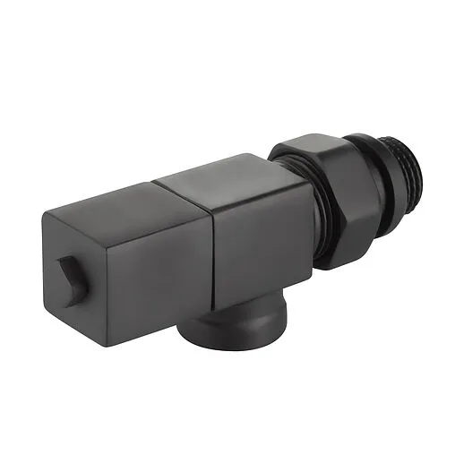 Комплект вентилей запорных осевых ½" в/н Royal Thermo Cube черный RTE 56.0004 Комплект вентилей запорных осевых ½" в/н Royal Thermo Cube черный RTE 56.0004