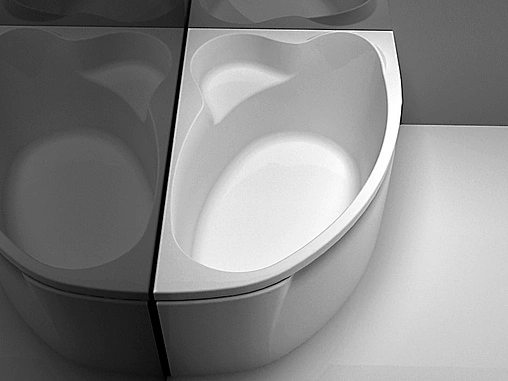 Ванна акриловая Aquanet Mayorca 150x100 R 00204009