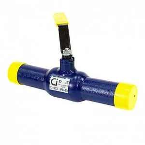 Кран шаровый под приварку Ду32 Ру40 Ci 11с67п 02.01.0000320, 1